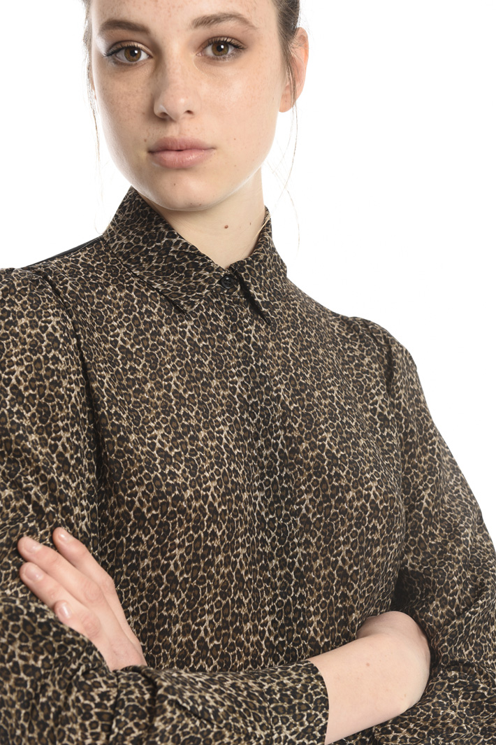 Silk and jersey shirt Intrend Silk and jersey shirt Intrend