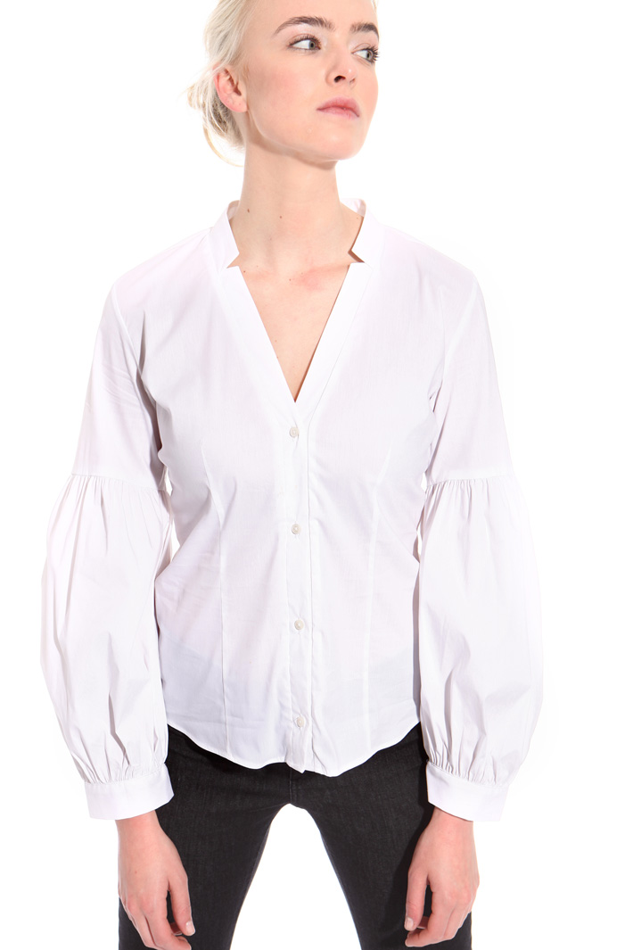 Puff sleeve shirt Intrend Puff sleeve shirt Intrend