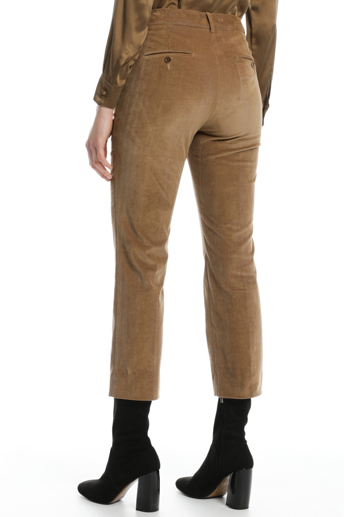 Stretch velvet trousers Intrend Stretch velvet trousers Intrend