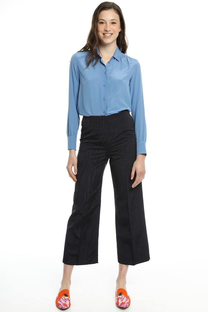 Cropped palazzo trousers Intrend Cropped palazzo trousers Intrend