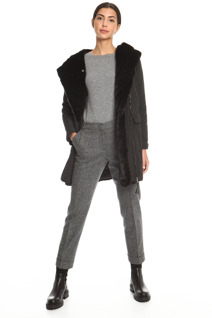 Wool tweed trousers
Intrend Wool tweed trousers
Intrend