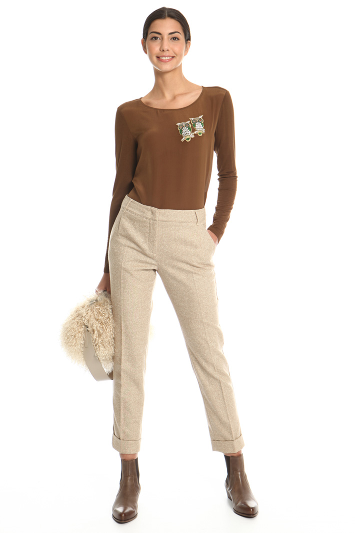 Wool tweed trousers
Intrend Wool tweed trousers
Intrend