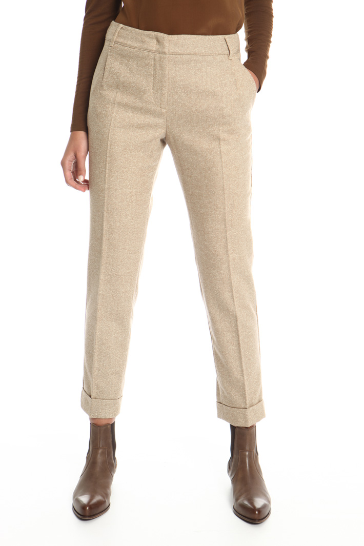 Wool tweed trousers
Intrend Wool tweed trousers
Intrend