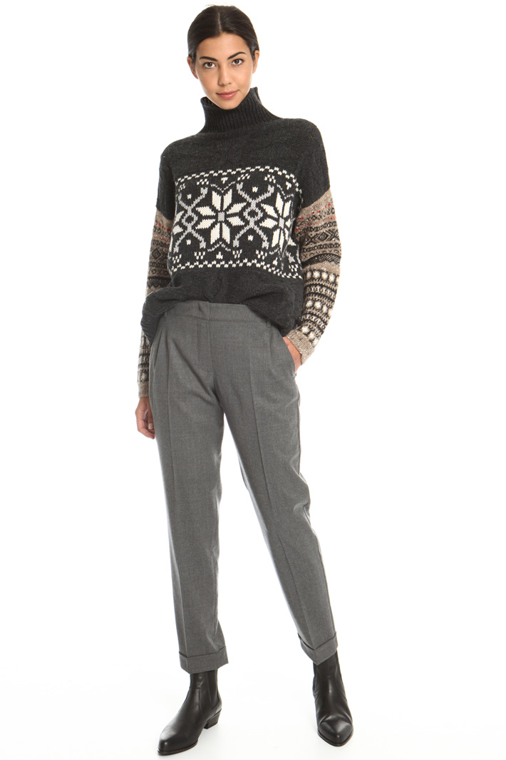 Flannel wool trousers
Intrend Flannel wool trousers
Intrend