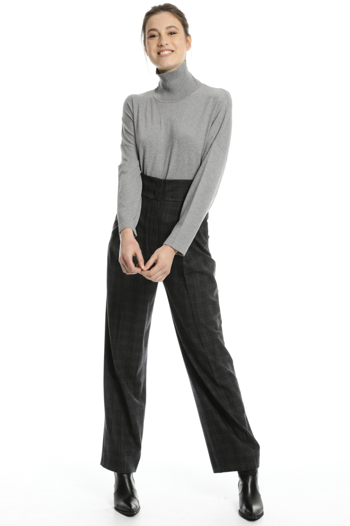 Wool flanel trousers Intrend Wool flanel trousers Intrend