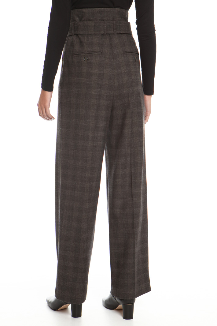 Wool flanel trousers Intrend Wool flanel trousers Intrend