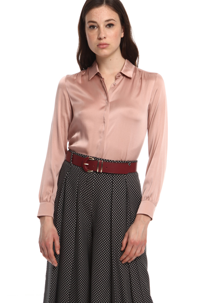 Pleated palazzo trousers Intrend Pleated palazzo trousers Intrend