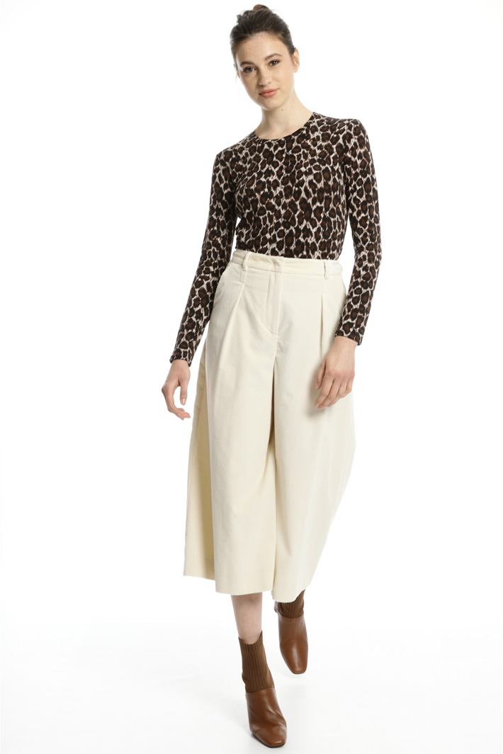Cotton velvet trousers Intrend Cotton velvet trousers Intrend