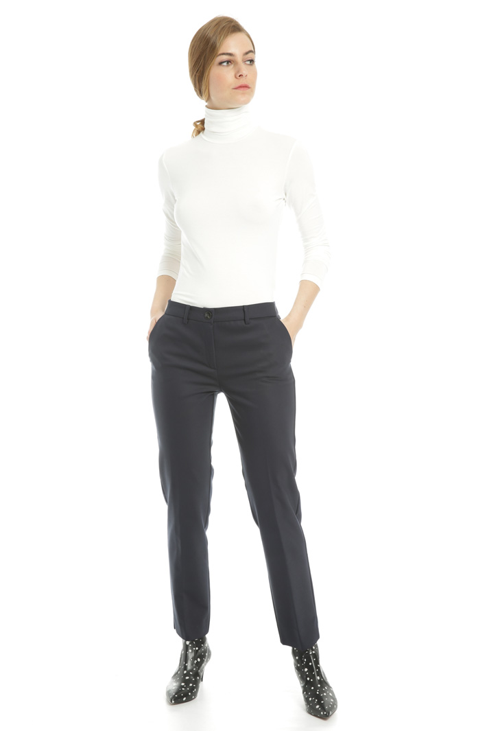 Cotton blend long trousers Intrend Cotton blend long trousers Intrend