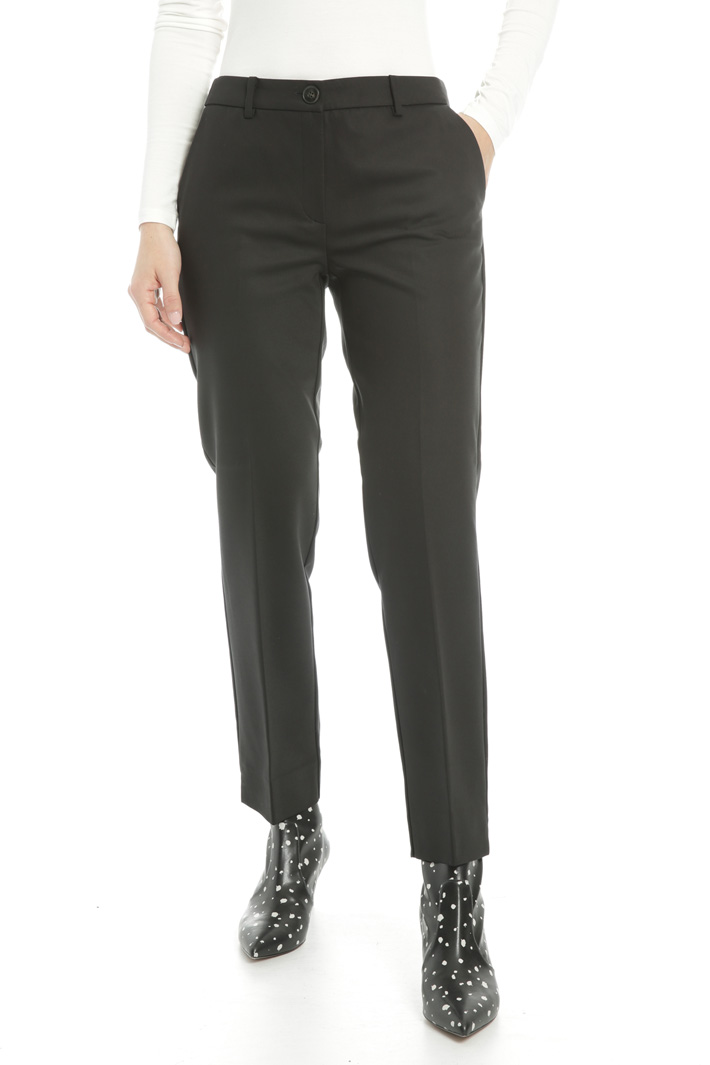 Cotton blend long trousers Intrend Cotton blend long trousers Intrend