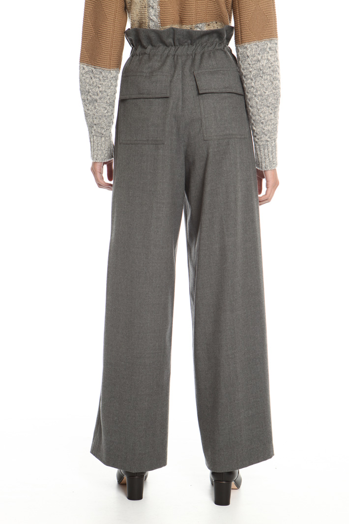 Long drawstring trousers Intrend Long drawstring trousers Intrend
