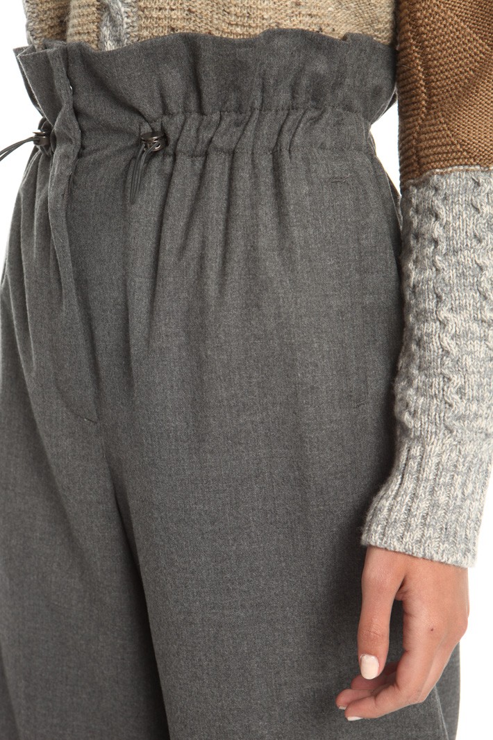 Long drawstring trousers Intrend Long drawstring trousers Intrend