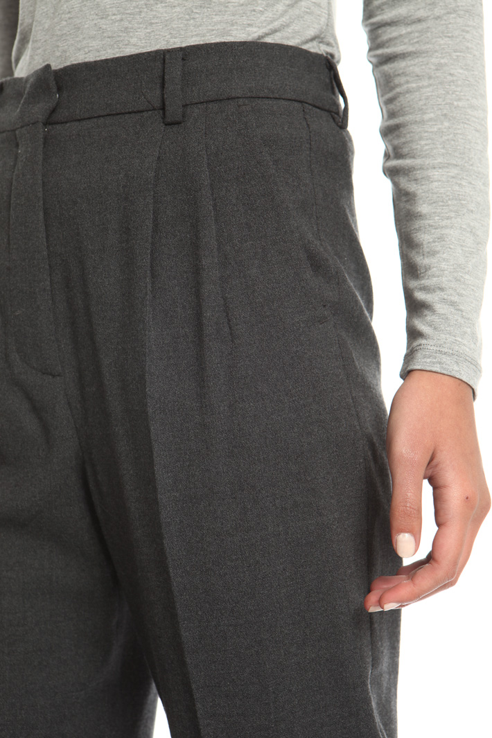 Straight cut wool trousers Intrend Straight cut wool trousers Intrend