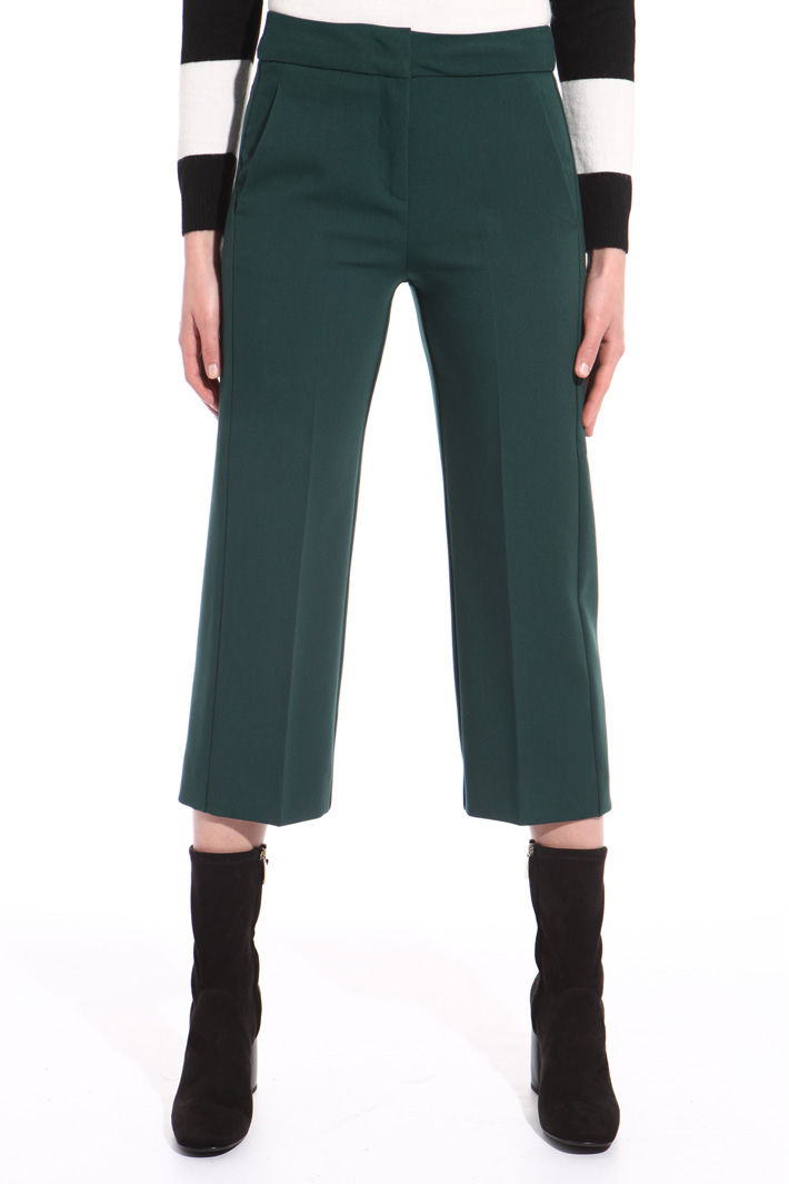 Cropped stretch trousers Intrend Cropped stretch trousers Intrend