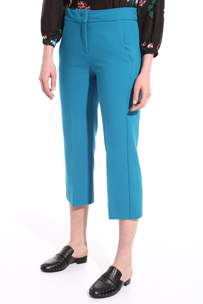 Cropped stretch trousers Intrend Cropped stretch trousers Intrend