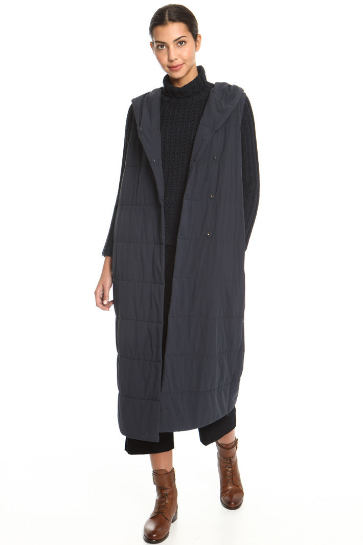 Long hooded puffer coat Intrend Long hooded puffer coat Intrend