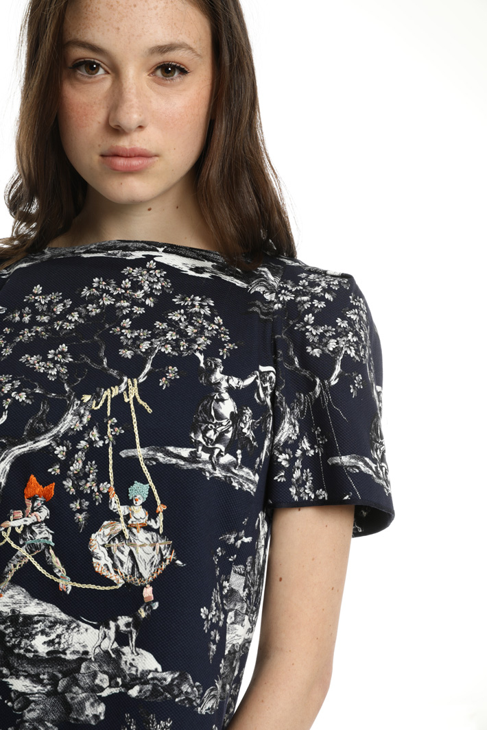 Printed cotton top Intrend Printed cotton top Intrend
