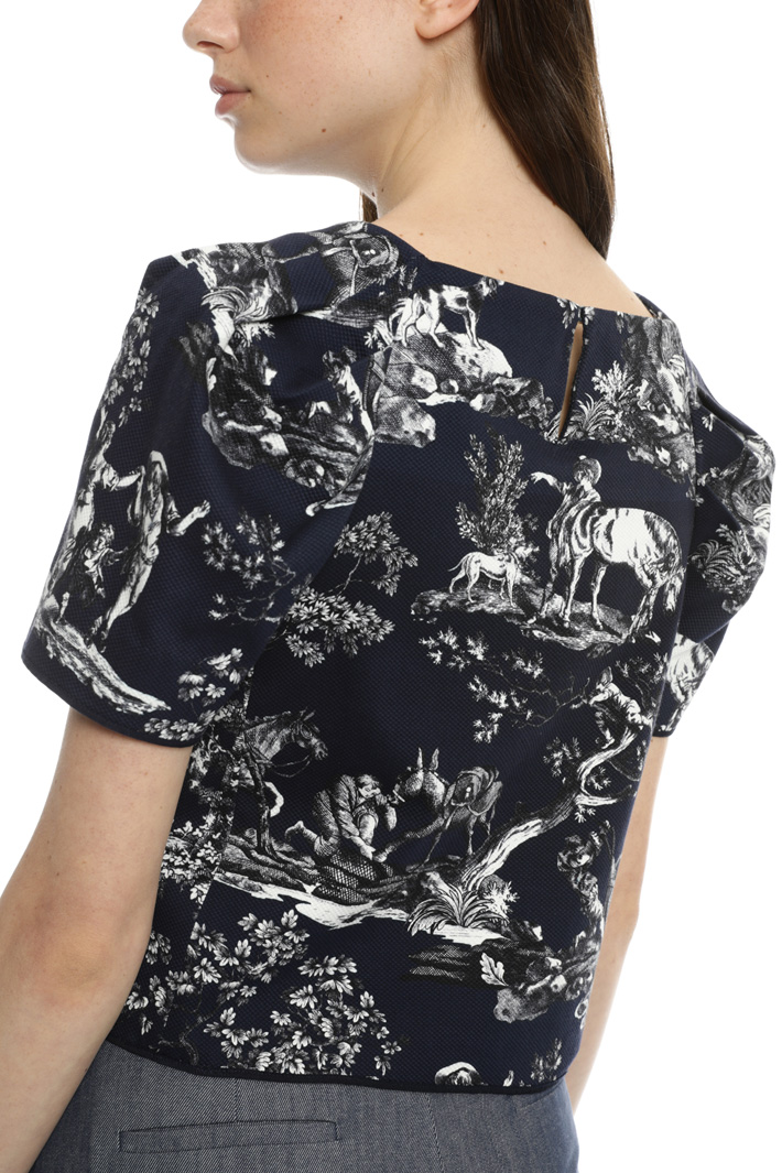 Printed cotton top Intrend Printed cotton top Intrend