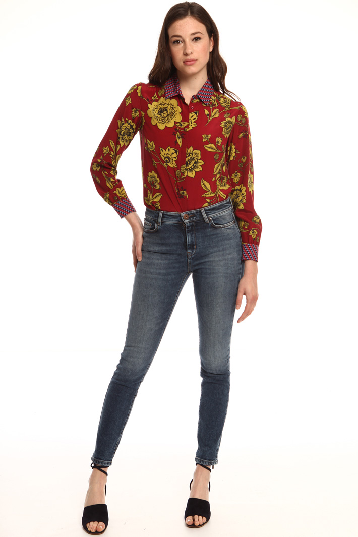 Denim skinny jeans Intrend Denim skinny jeans Intrend