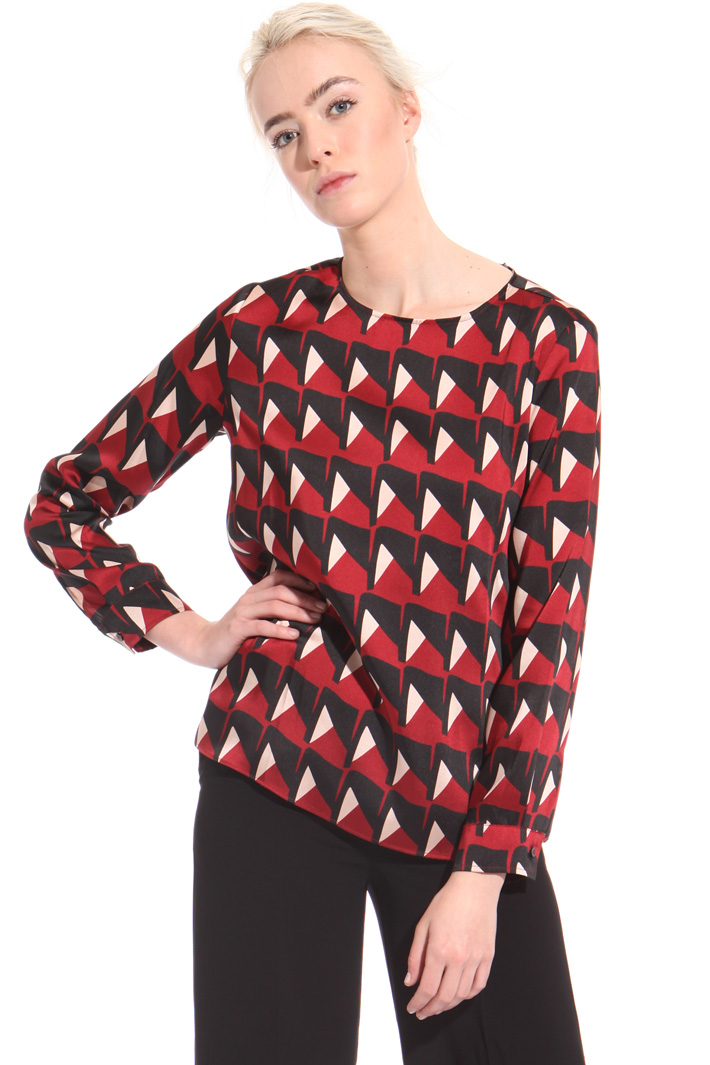 Fantasy twill blouse Intrend Fantasy twill blouse Intrend