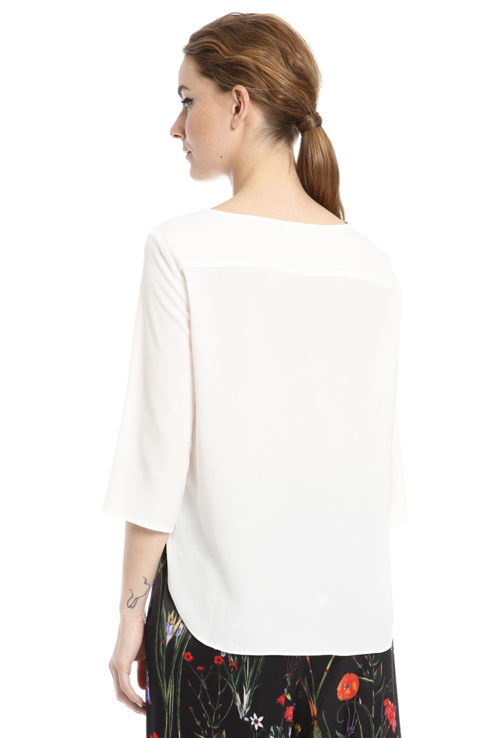 Crepe de chine blouse Intrend Crepe de chine blouse Intrend
