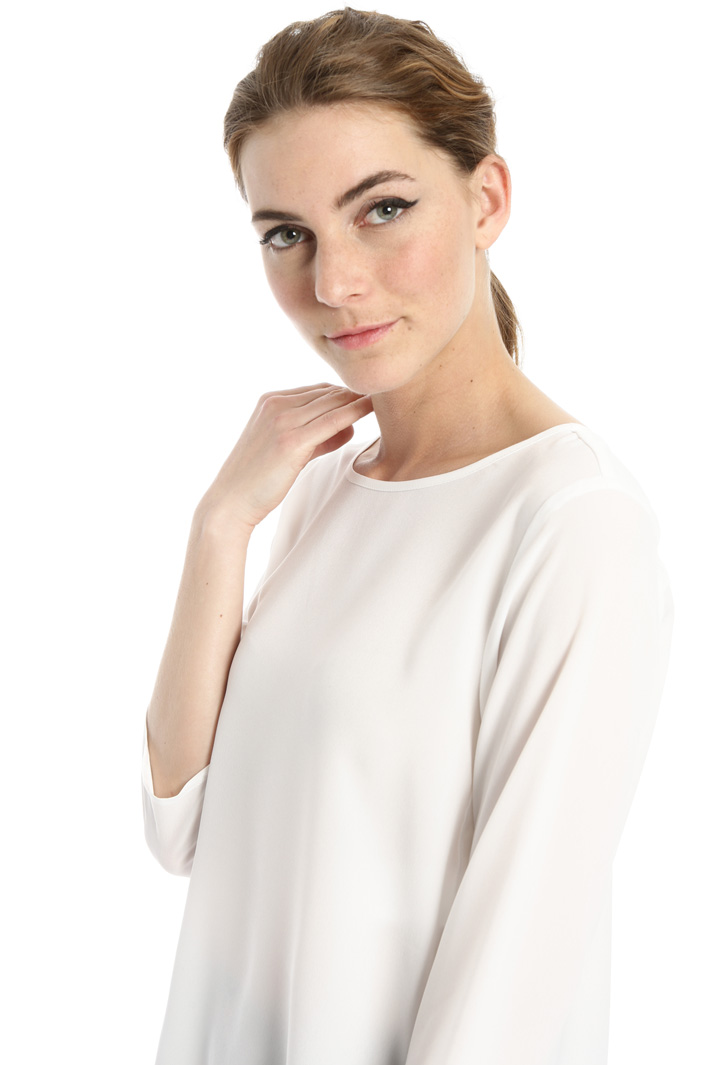 Crepe de chine blouse Intrend Crepe de chine blouse Intrend