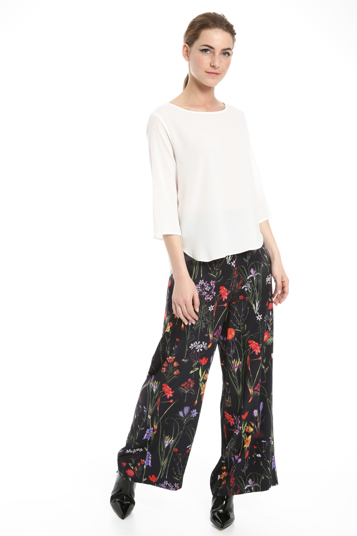 Crepe de chine blouse Intrend Crepe de chine blouse Intrend