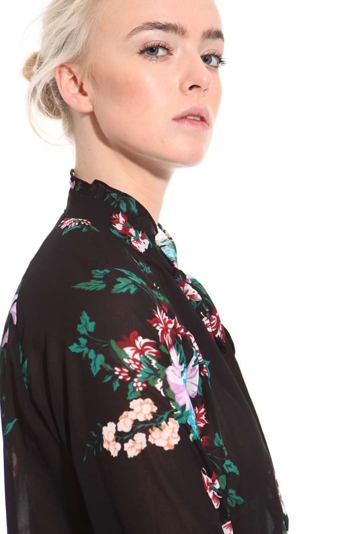 Blusa floreale in georgette Intrend Blusa floreale in georgette Intrend