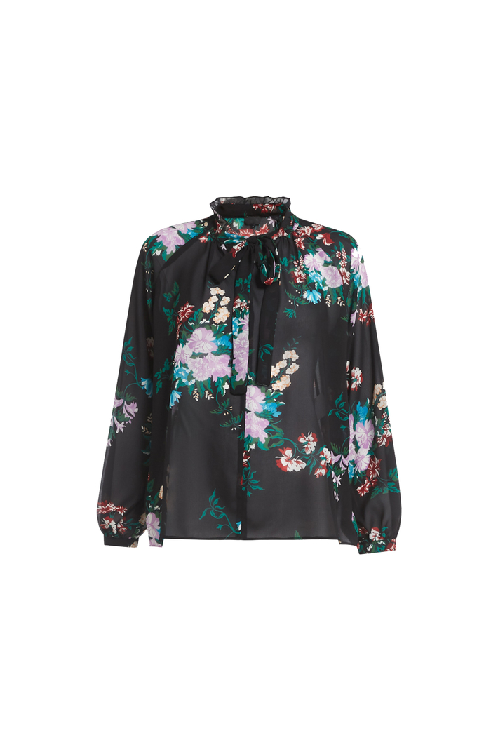 Blusa floreale in georgette Intrend Blusa floreale in georgette Intrend