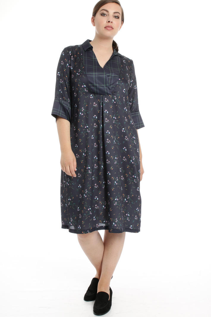Fluid twill dress Intrend Fluid twill dress Intrend
