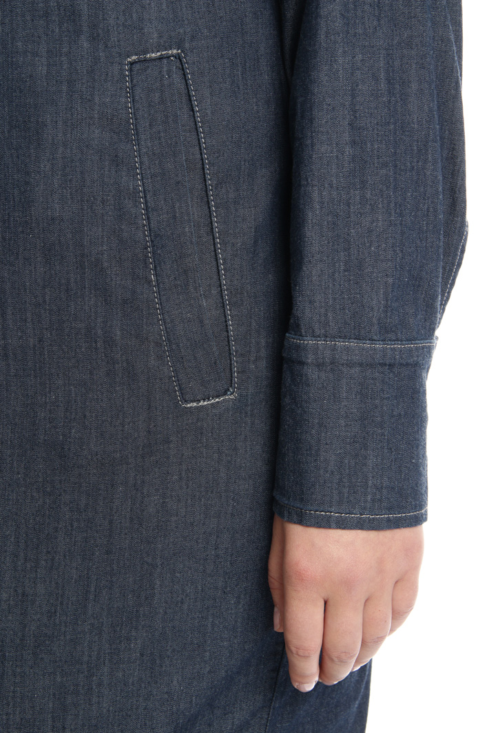 Denim chemisier dress Intrend Denim chemisier dress Intrend