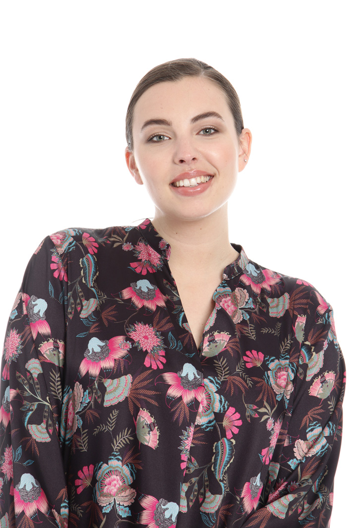 Printed twill dress Intrend Printed twill dress Intrend