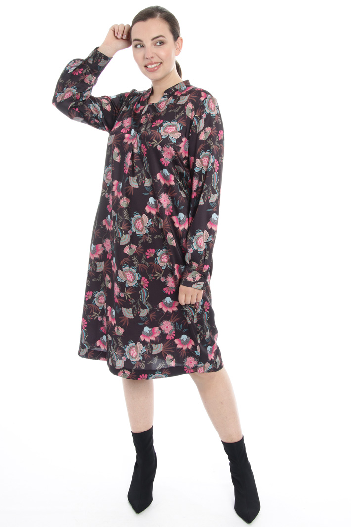 Printed twill dress Intrend Printed twill dress Intrend