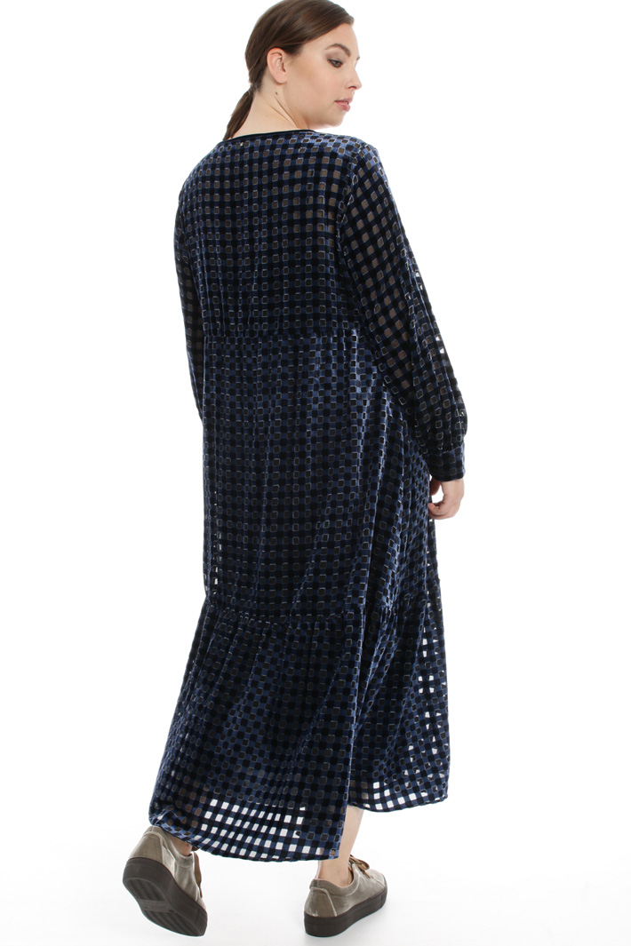 Devoré velvet dress Intrend Devoré velvet dress Intrend