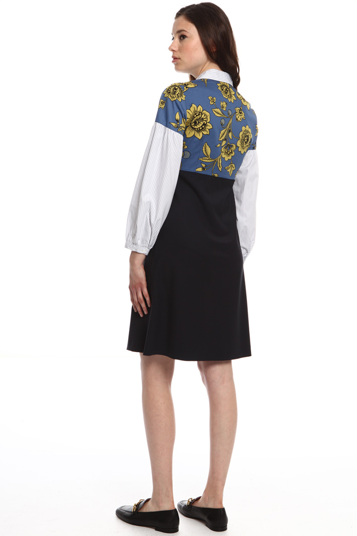 Wool and cotton mix dress Intrend Wool and cotton mix dress Intrend