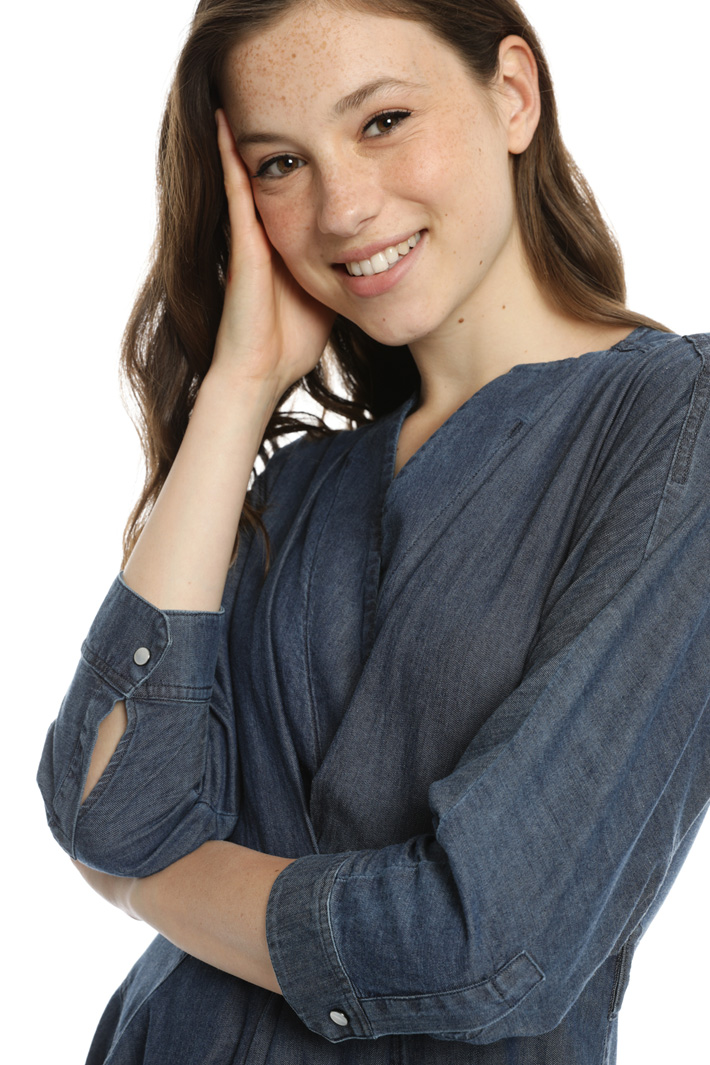 Light denim dress Intrend Light denim dress Intrend