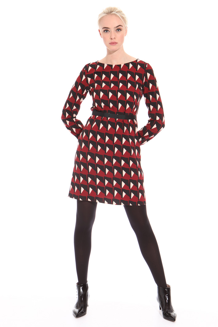 Patterned dress Intrend Patterned dress Intrend