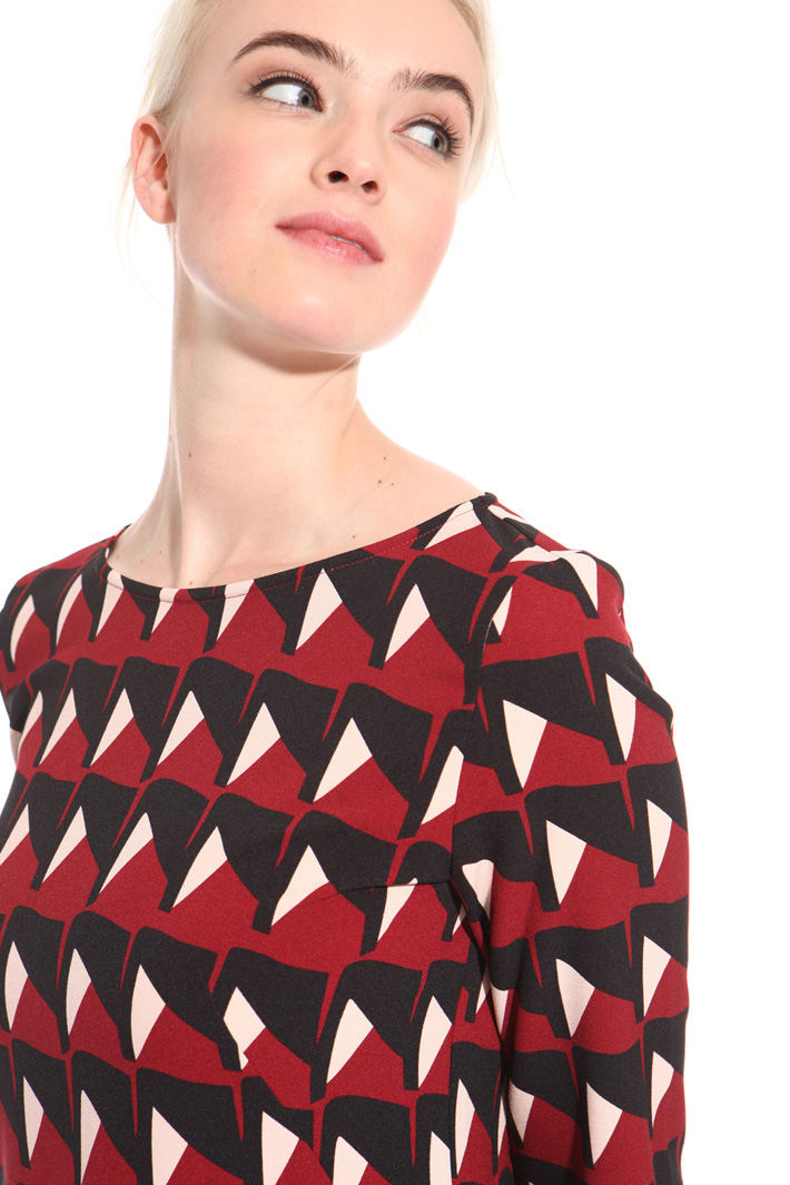 Patterned dress Intrend Patterned dress Intrend