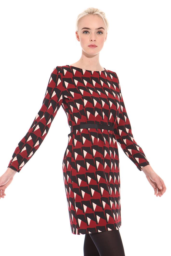 Patterned dress Intrend Patterned dress Intrend