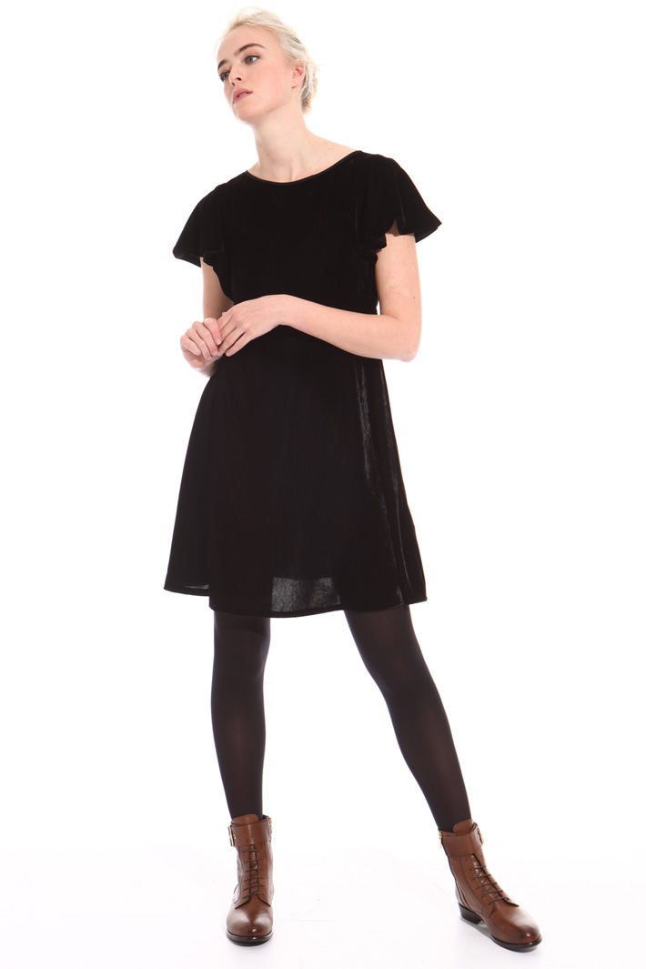 Fluid chenille dress Intrend Fluid chenille dress Intrend