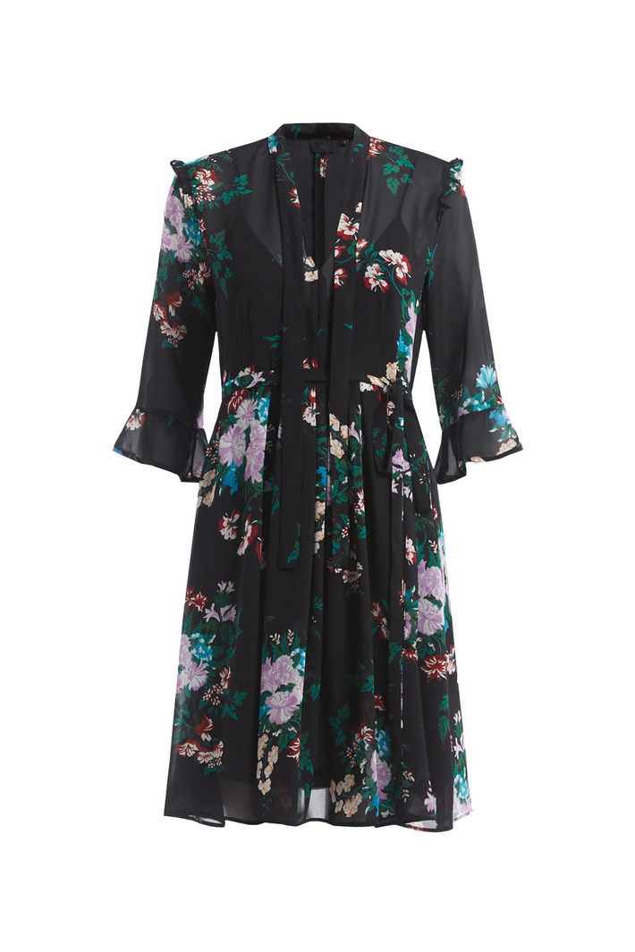 Printed georgette dress Intrend Printed georgette dress Intrend