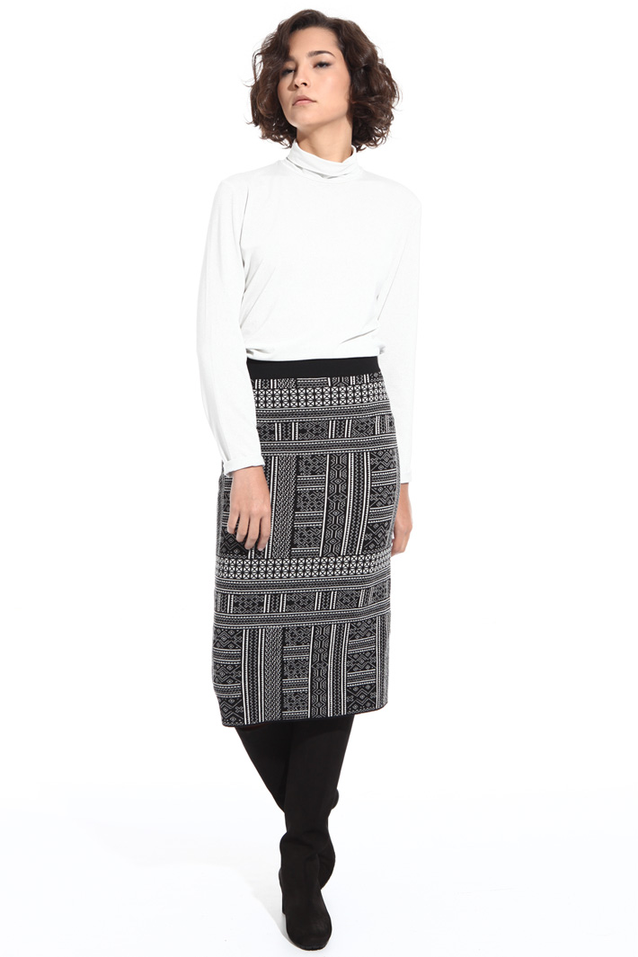 Jacquard wool skirt
Intrend Jacquard wool skirt
Intrend