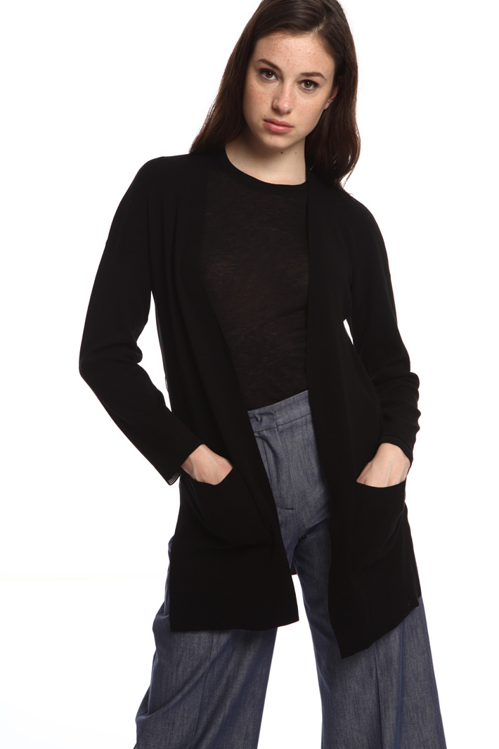 Stretch viscose cardigan Intrend Stretch viscose cardigan Intrend