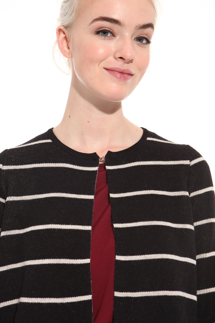 Long wool-blend cardigan Intrend Long wool-blend cardigan Intrend