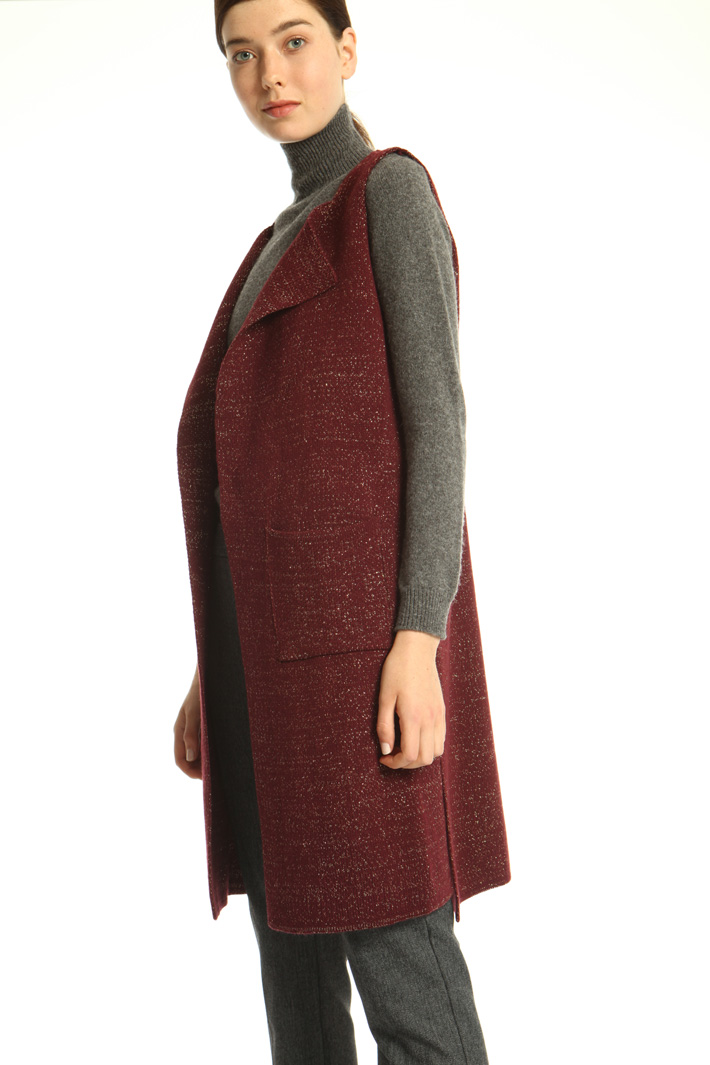 Knitted vest Intrend Knitted vest Intrend