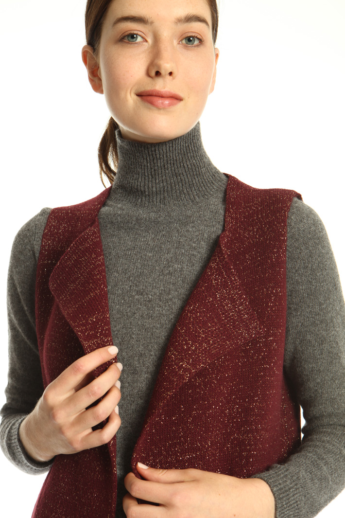 Knitted vest Intrend Knitted vest Intrend