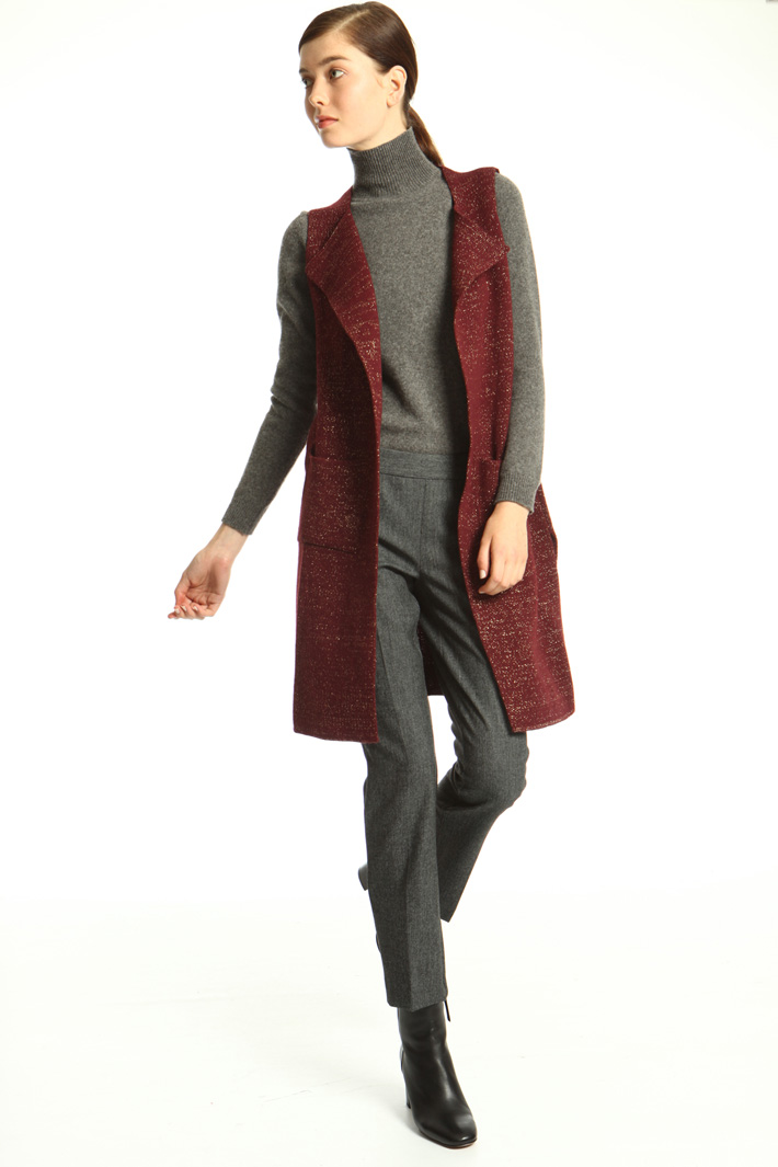 Knitted vest Intrend Knitted vest Intrend
