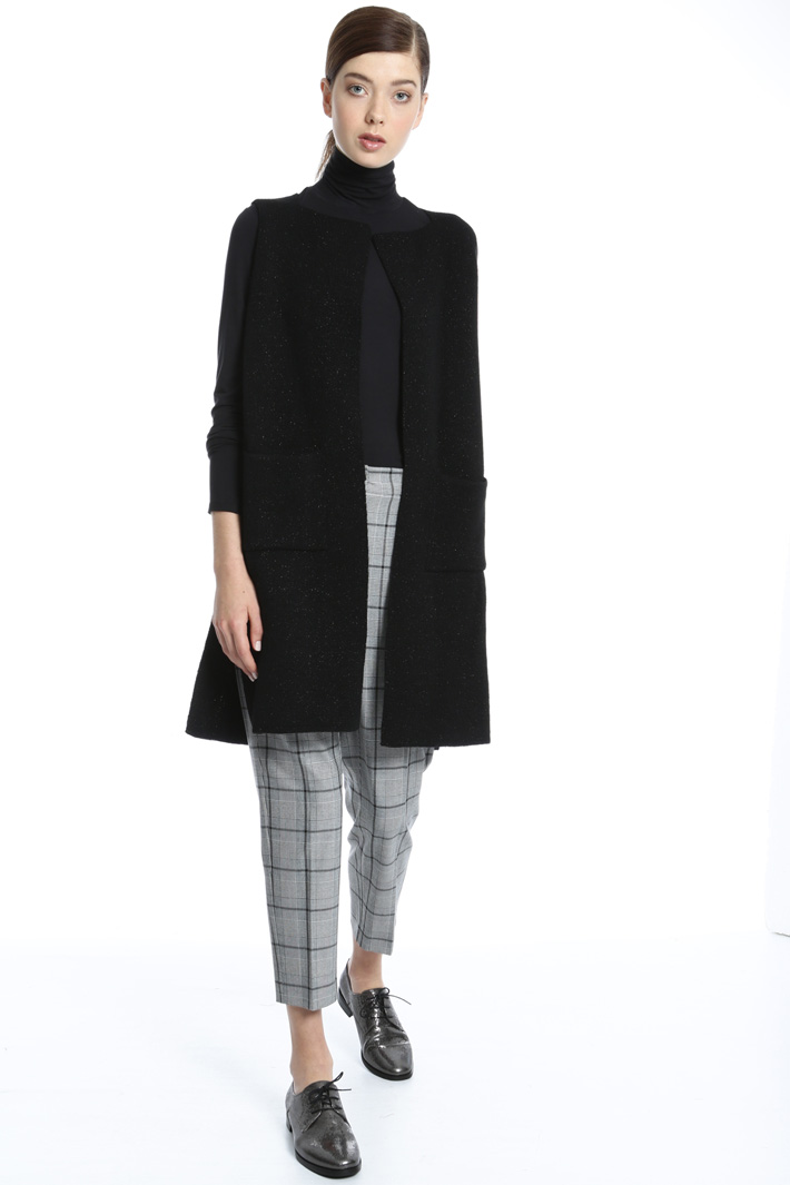 Knitted vest Intrend Knitted vest Intrend