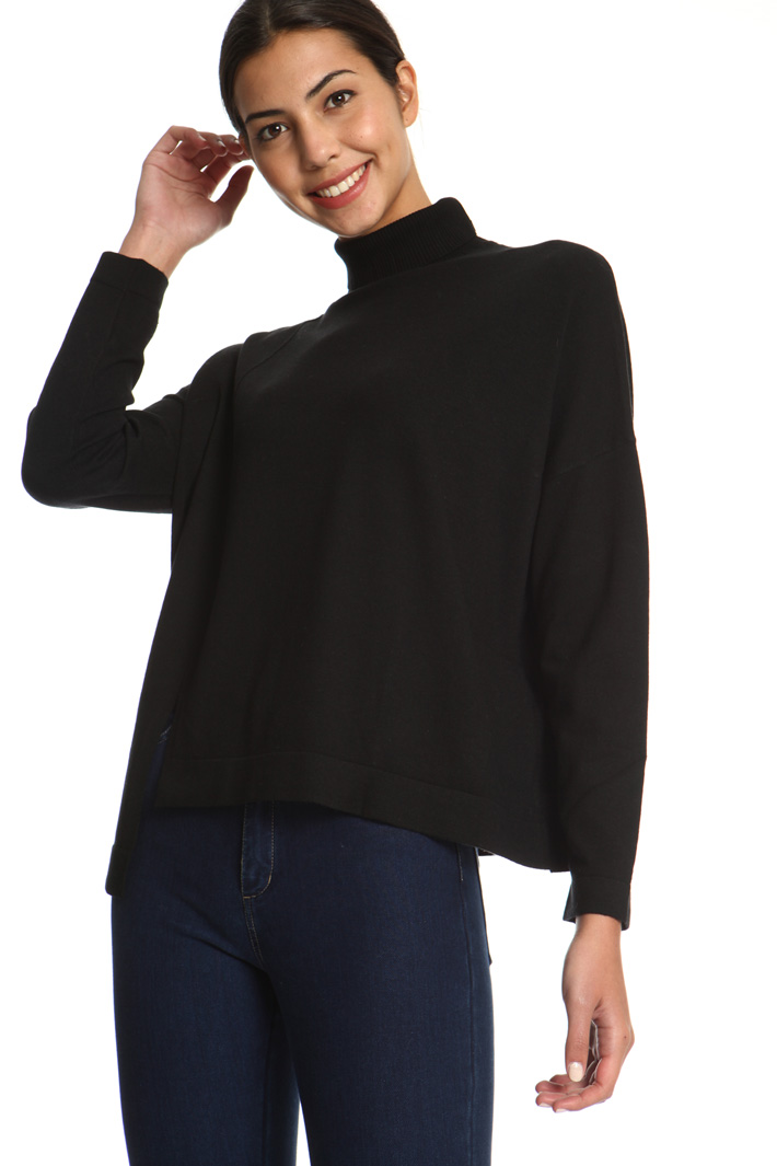 Silk wool blend sweater Intrend Silk wool blend sweater Intrend