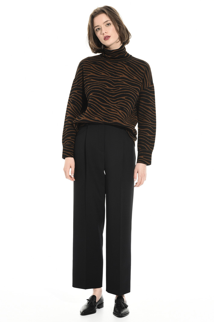 Jacquard wool sweater Intrend Jacquard wool sweater Intrend